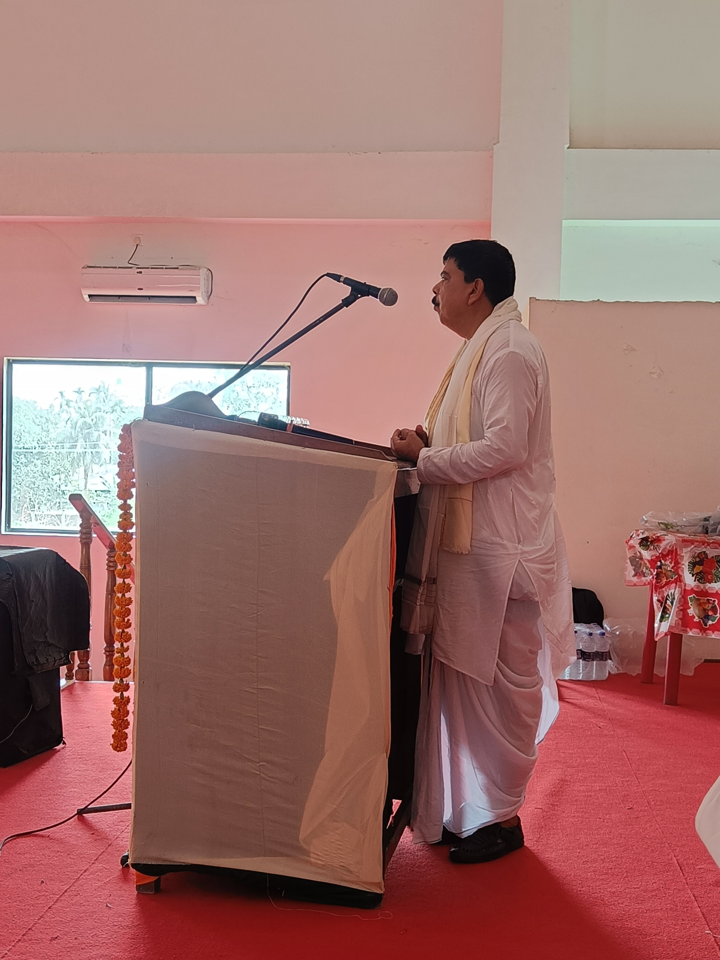Address by Dignitary at Ashis Pradan