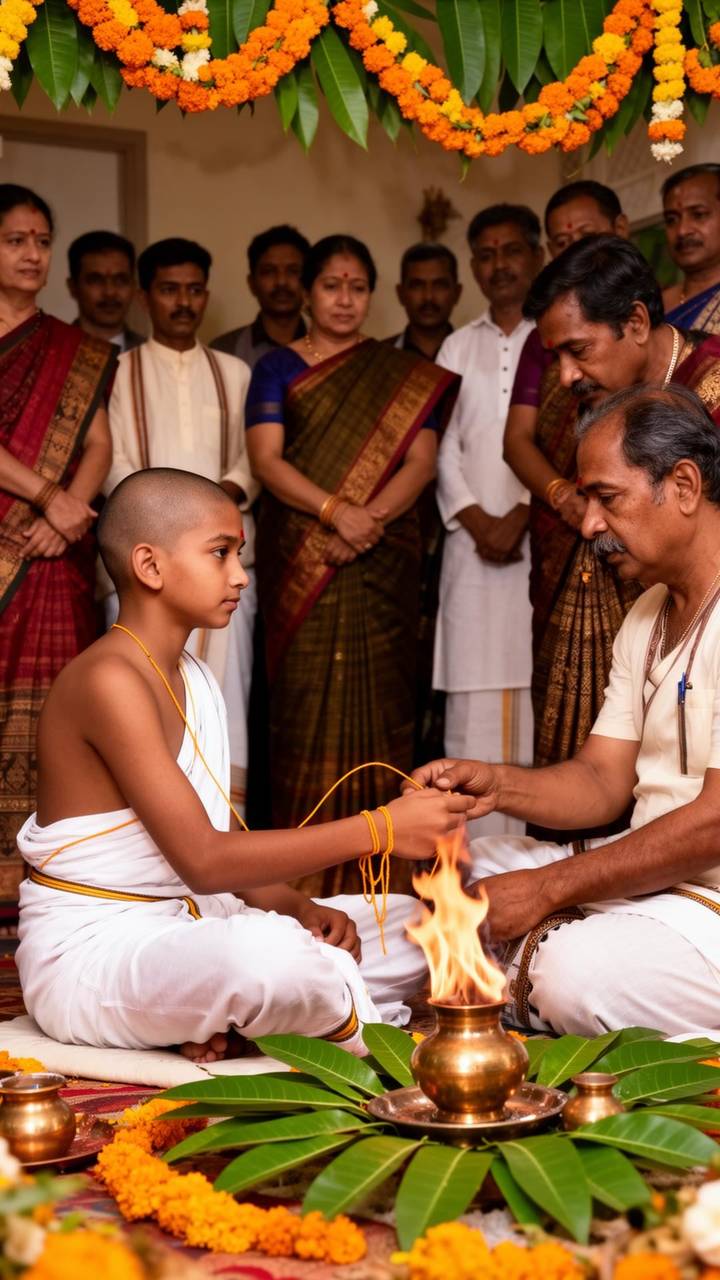 Upanayana (Lagundeoni) Ceremony